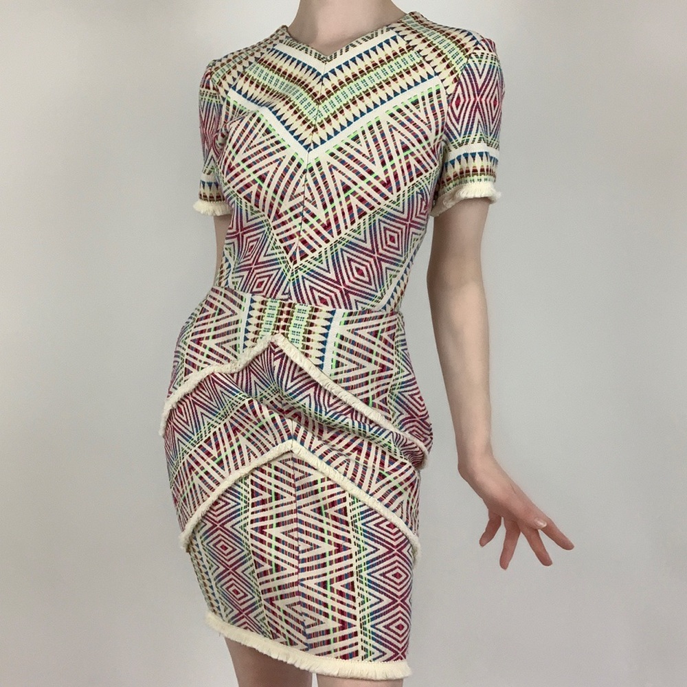Colorful Pattern Dress - Picture 2 of 4
